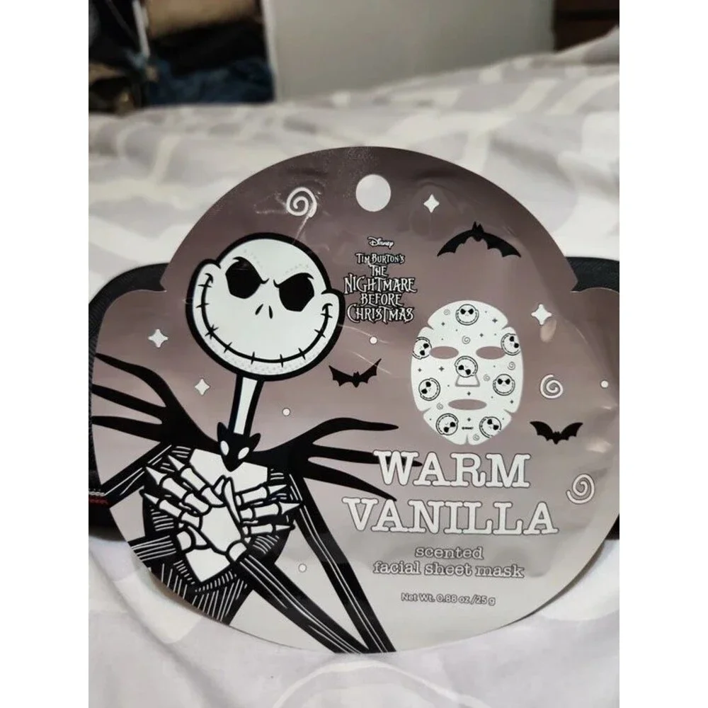 Disney Nightmare before Christmas scented facial sheet mask bundle